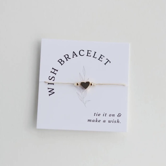 Wish Bracelet - Heart (NEW) - Picture 1 of 3
